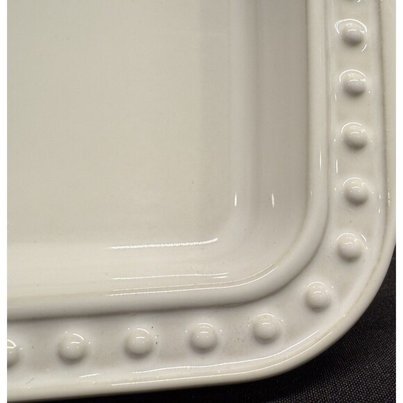 Brand New Oven To Table Stoneware White Baking Dish Lasagna Casserole Delmar 11” - Picture 2 of 9